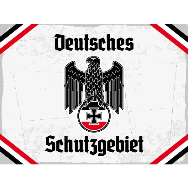 Blechschild - Adler D Schutzgebiet