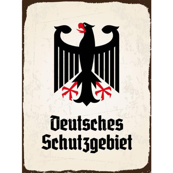 Blechschild - Adler D Schutzgebiet