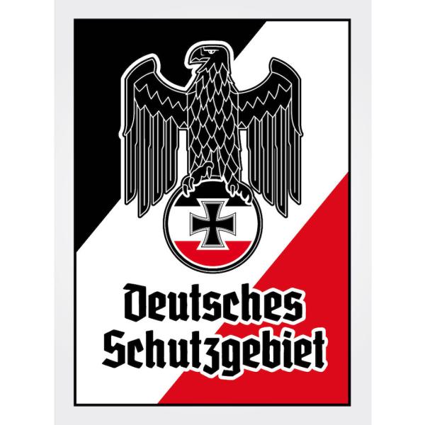 Blechschild - Adler D Schutzgebiet