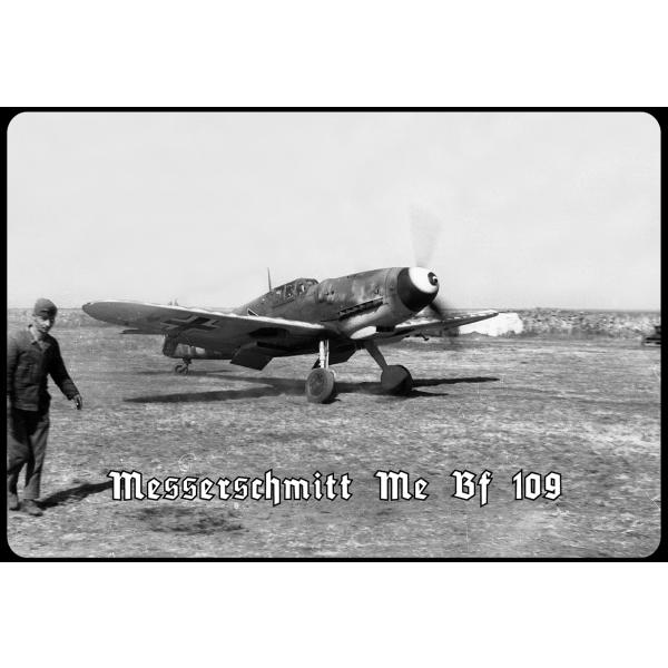 Blechschild - BF 109 - historisch