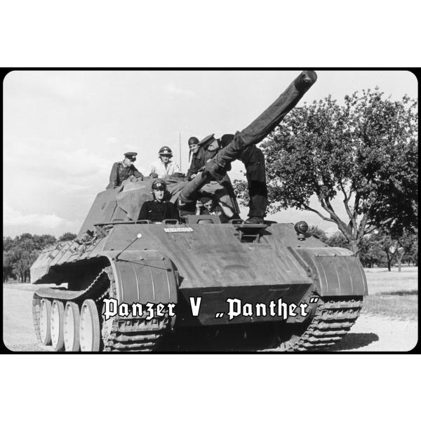 Blechschild - Panzer V Panther - historisch