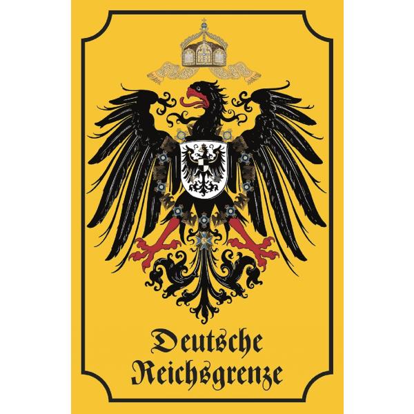 Blechschild - Adler - historisch