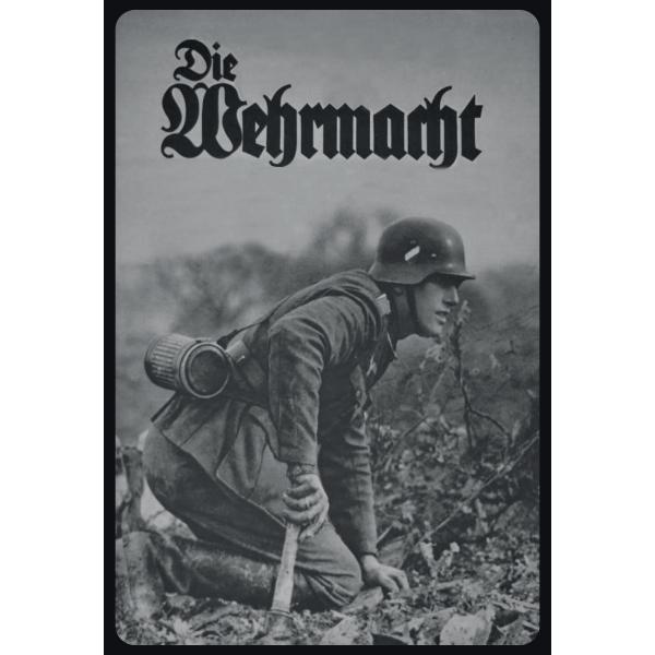 Blechschild - Wehrmacht - historisch