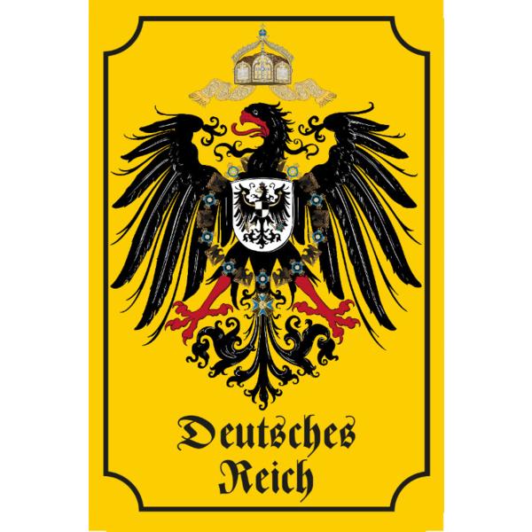 Blechschild - Adler - historisch