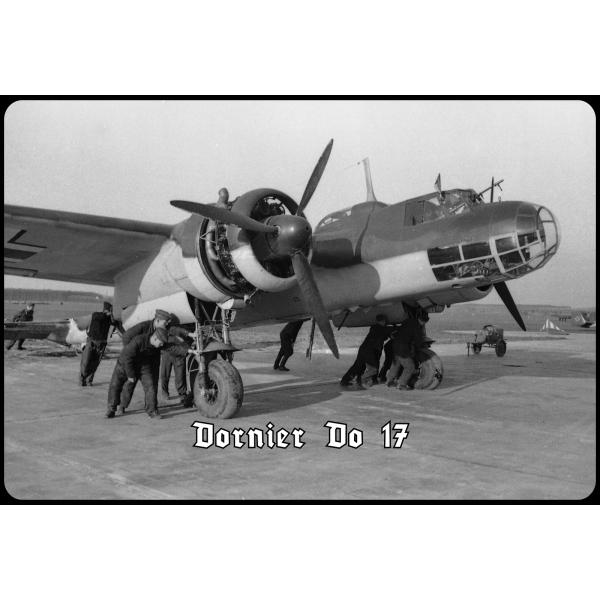 Blechschild - Dornier Do 17 - historisch