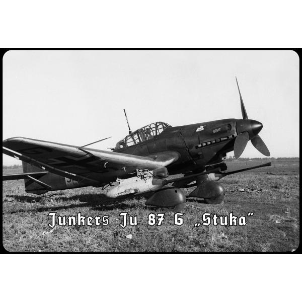 Blechschild - Stuka - historisch