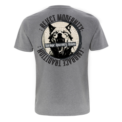 Savage Ancestry Union grau melange TS