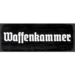 Blechschild - Waffenkammer8