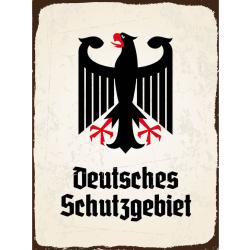 Blechschild - Adler D Schutzgebiet