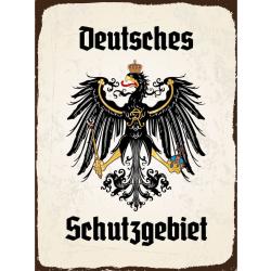 Blechschild - Adler D Schutzgebiet