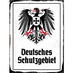 Blechschild - Adler D Schutzgebiet