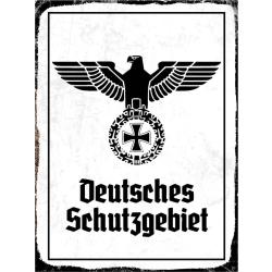 Blechschild - Adler D Schutzgebiet