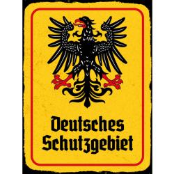 Blechschild - Adler D Schutzgebiet