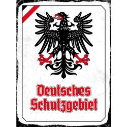 Blechschild - Adler D Schutzgebiet