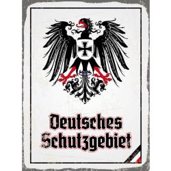 Blechschild - Adler D Schutzgebiet