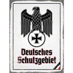 Blechschild - Adler D Schutzgebiet