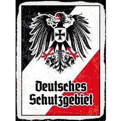 Blechschild - Adler D Schutzgebiet