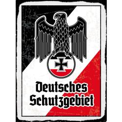 Blechschild - Adler D Schutzgebiet