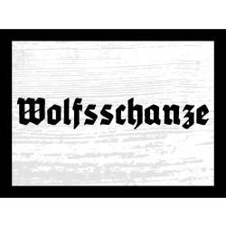 Blechschild - Wolfsschanze