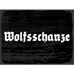 Blechschild - Wolfsschanze