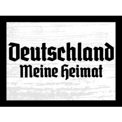 Blechschild - Deutschland meine Heimat