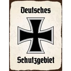 Blechschild - EK Schutzgebiet