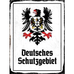 Blechschild - Adler D Schutzgebiet