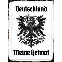 Blechschild - Adler Mein Heimat