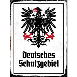 Blechschild - Adler D Schutzgebiet