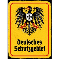 Blechschild - Adler D Schutzgebiet