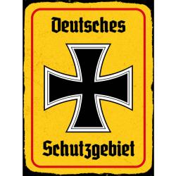 Blechschild - EK Schutzgebiet