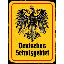 Blechschild - Adler D Schutzgebiet