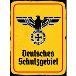 Blechschild - Adler D Schutzgebiet