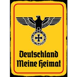 Blechschild - Adler Heimat