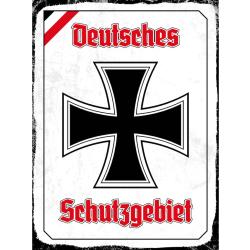 Blechschild - EK Schutzgebiet