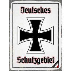 Blechschild - EK Schutzgebiet