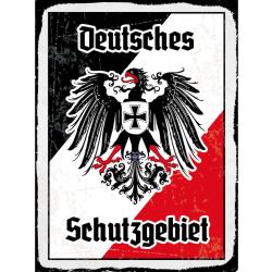 Blechschild - Adler Schutzgebiet