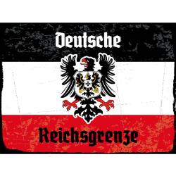 Blechschild - Adler D. Reichsgrenze