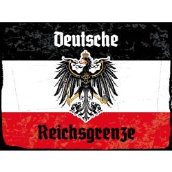 Blechschild - Adler D. Reichsgrenze