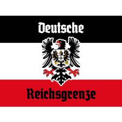 Blechschild - Adler D. Reichsgrenze