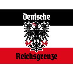 Blechschild - Adler D. Reichsgrenze