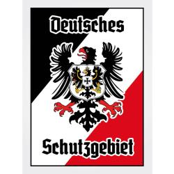 Blechschild - Adler Schutzgebiet