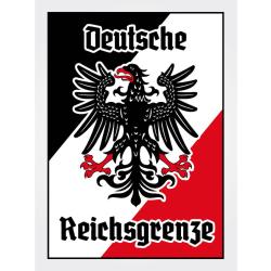 Blechschild - Adler Reichtsgrenze