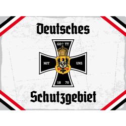 Blechschild - EK D Schutzgebiet