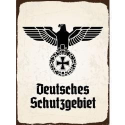 Blechschild - Adler D Schutzgebiet