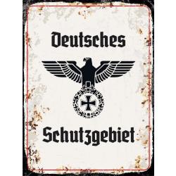 Blechschild - Adler D Schutzgebiet