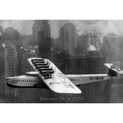 Blechschild - Dornier - historisch