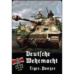 Blechschild - Tiger - historisch