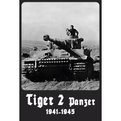 Blechschild - Tiger II - historisch