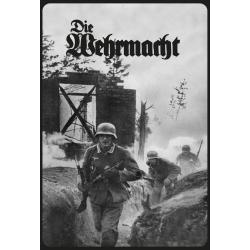 Blechschild - Die Wehrmacht - historisch